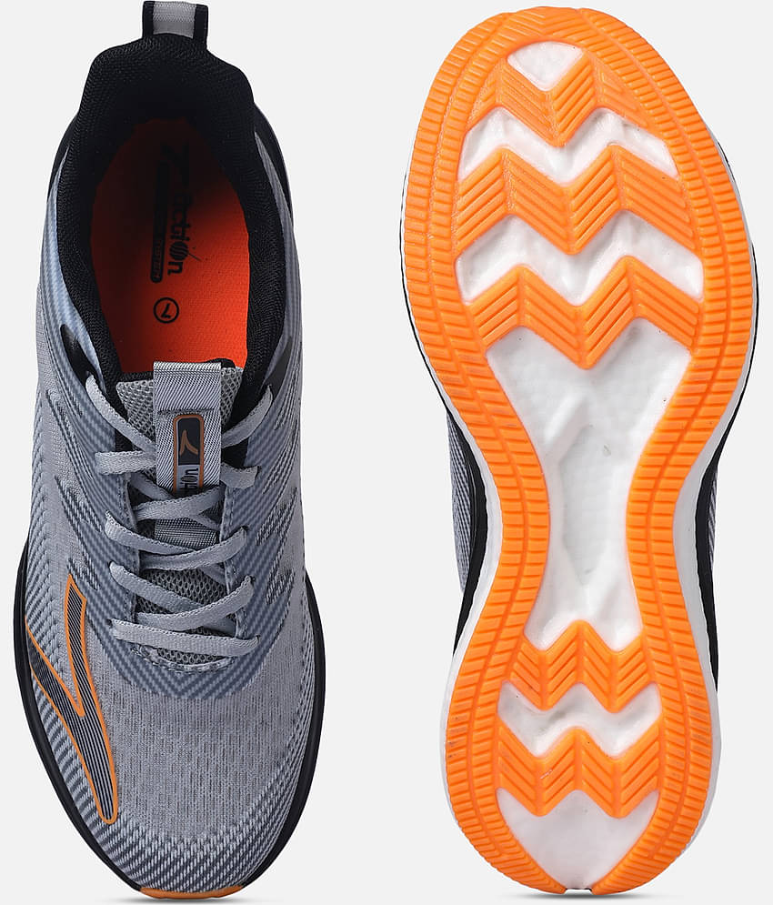 Action Sports Running Shoes Black Men's Sports Running Shoes