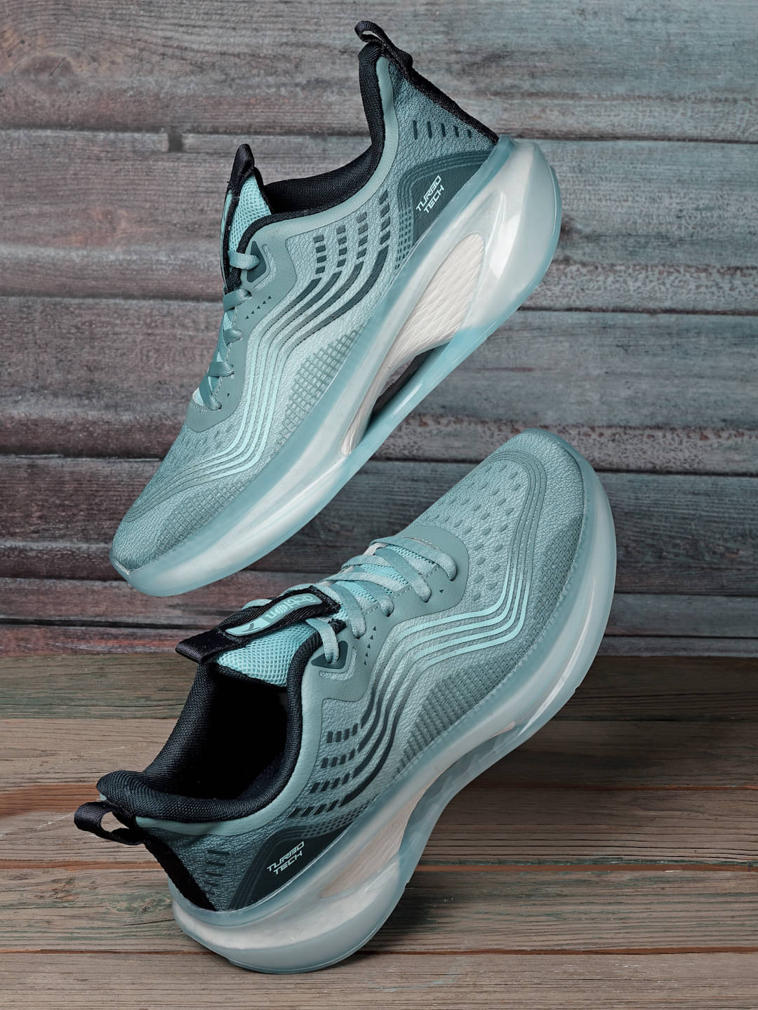     			Action Sports Shoes For Men Light Blue Men's Sports Running Shoes