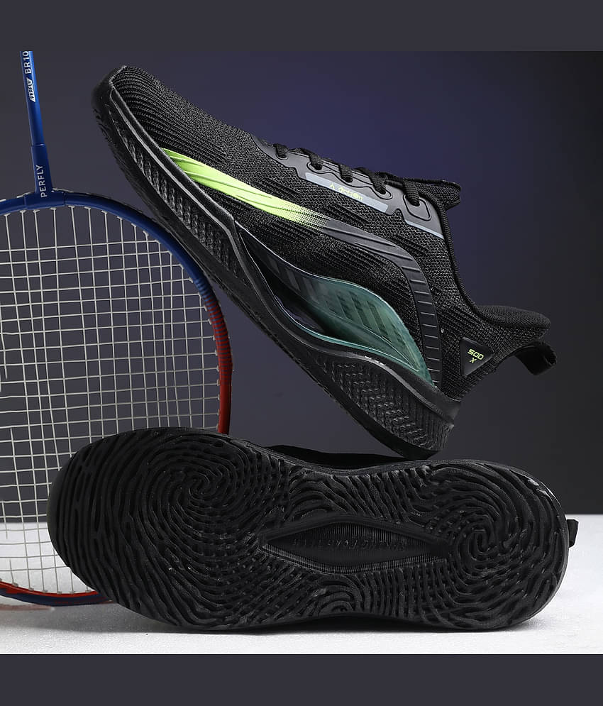 Action Sports Shoes For Men Black Men's Sports Running Shoes