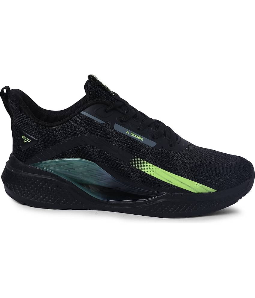 Action Sports Shoes For Men Black Men's Sports Running Shoes