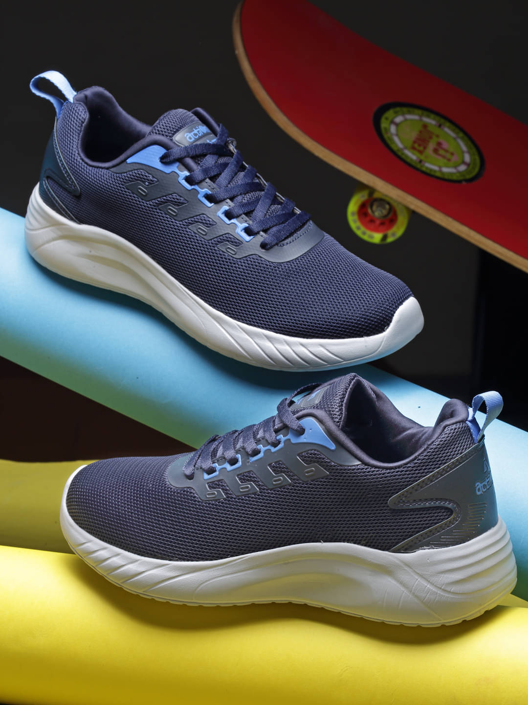 Action Sports Shoes For Men Navy Men's Sports Running Shoes Action Sports Shoes For Men Navy Men's Sports Running Shoes