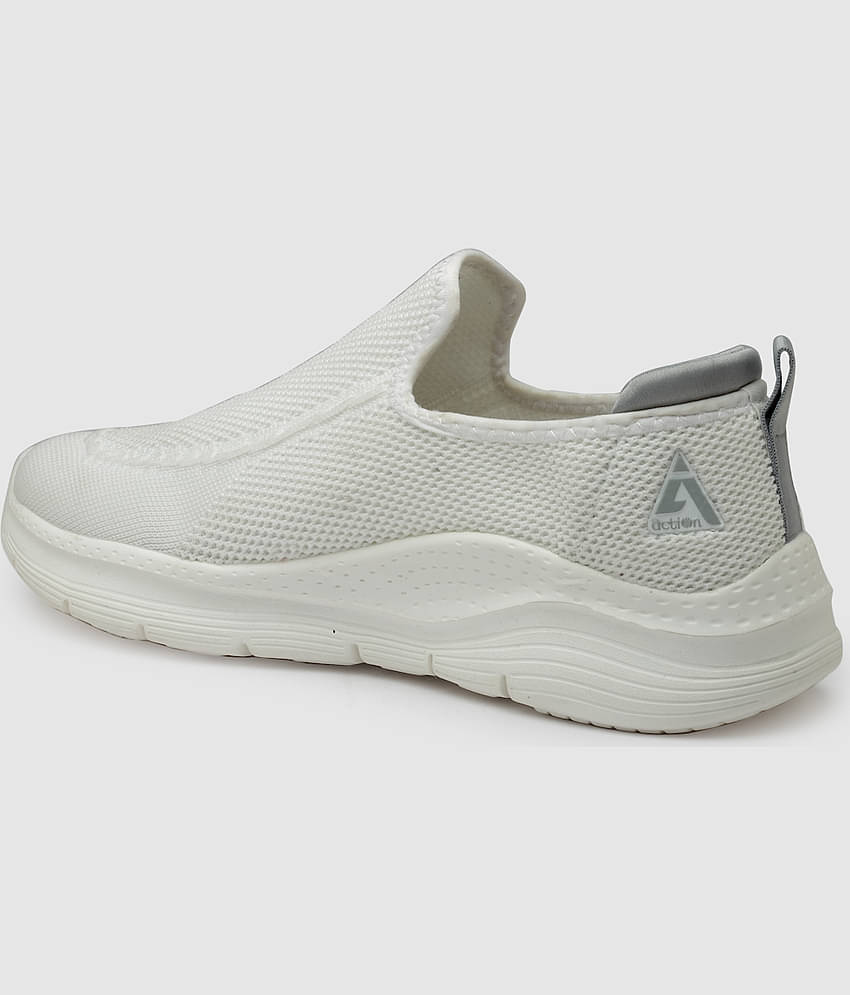 Action Sports Shoes For Men White Men's Sports Running Shoes