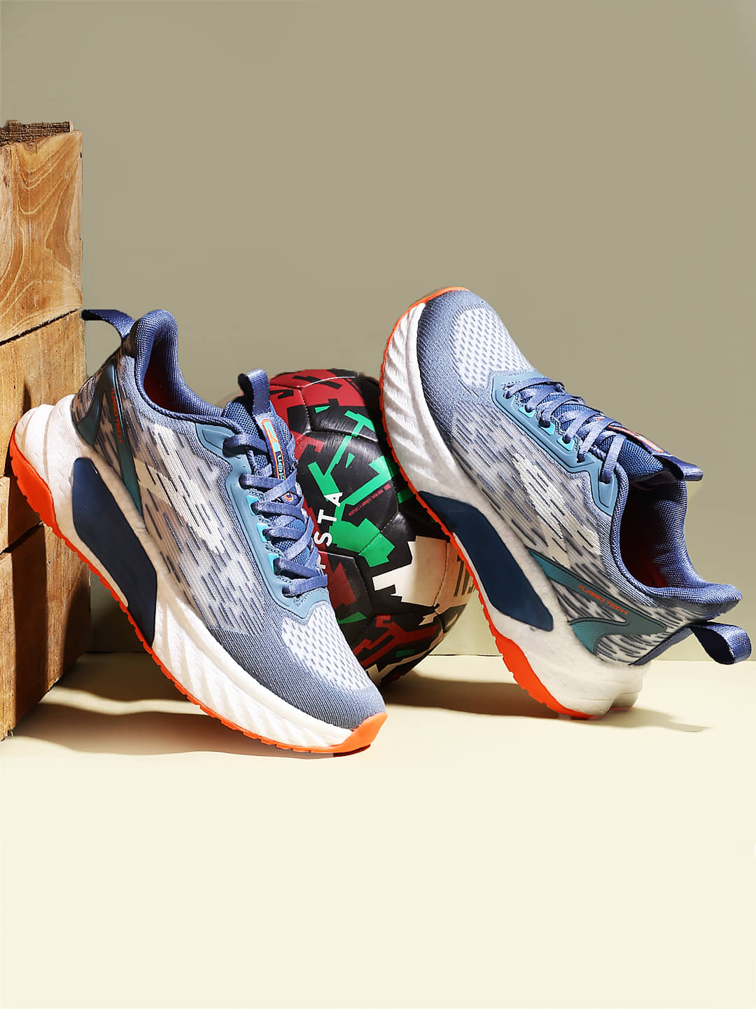     			Action Sports Shoes For Men Light Blue Men's Sports Running Shoes