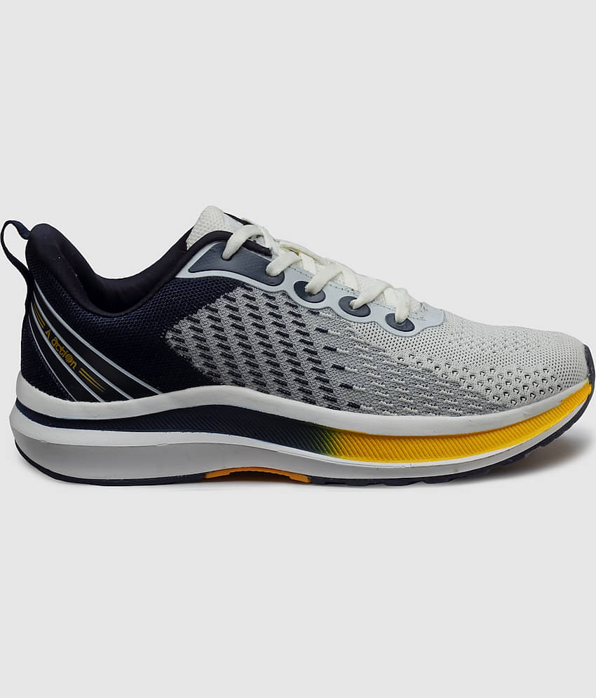 Action Sports Shoes For Men Gray Men's Sports Running Shoes