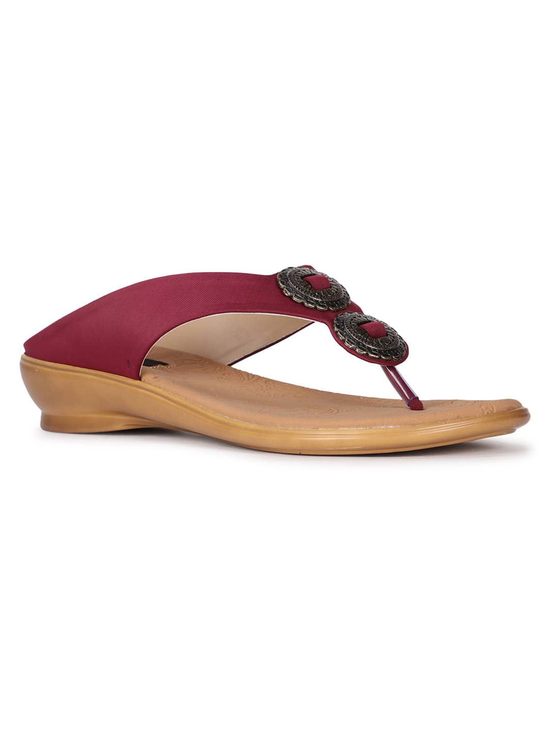Bata Red Women's Flats     			Bata Red Women's Flats