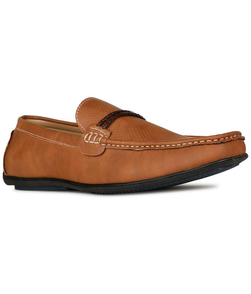     			Bata Tan Men's Slip-on Shoes