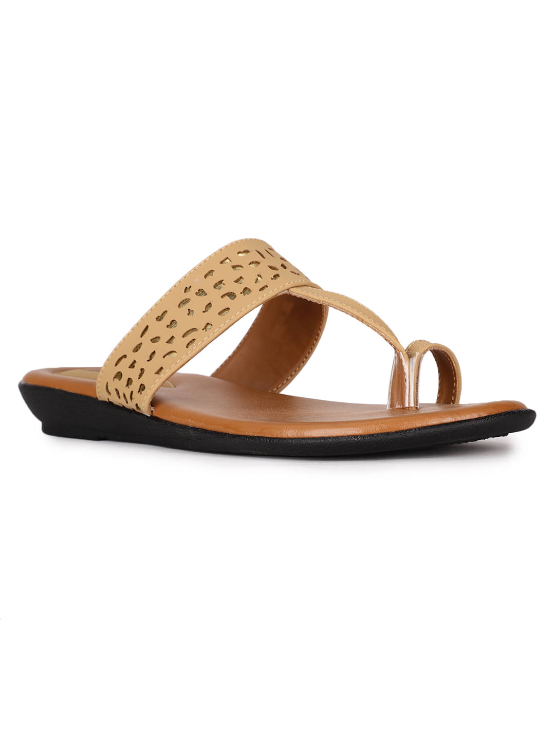     			Bata Tan Women's Flats