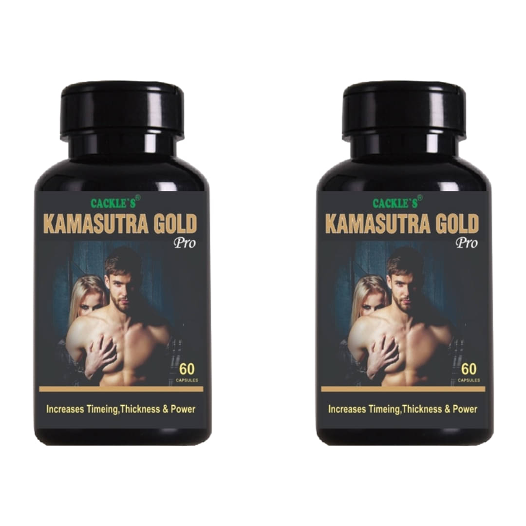    			Cackle's Kamasutra Gold Pro Herbal Capsule 60no.s Pack of 2