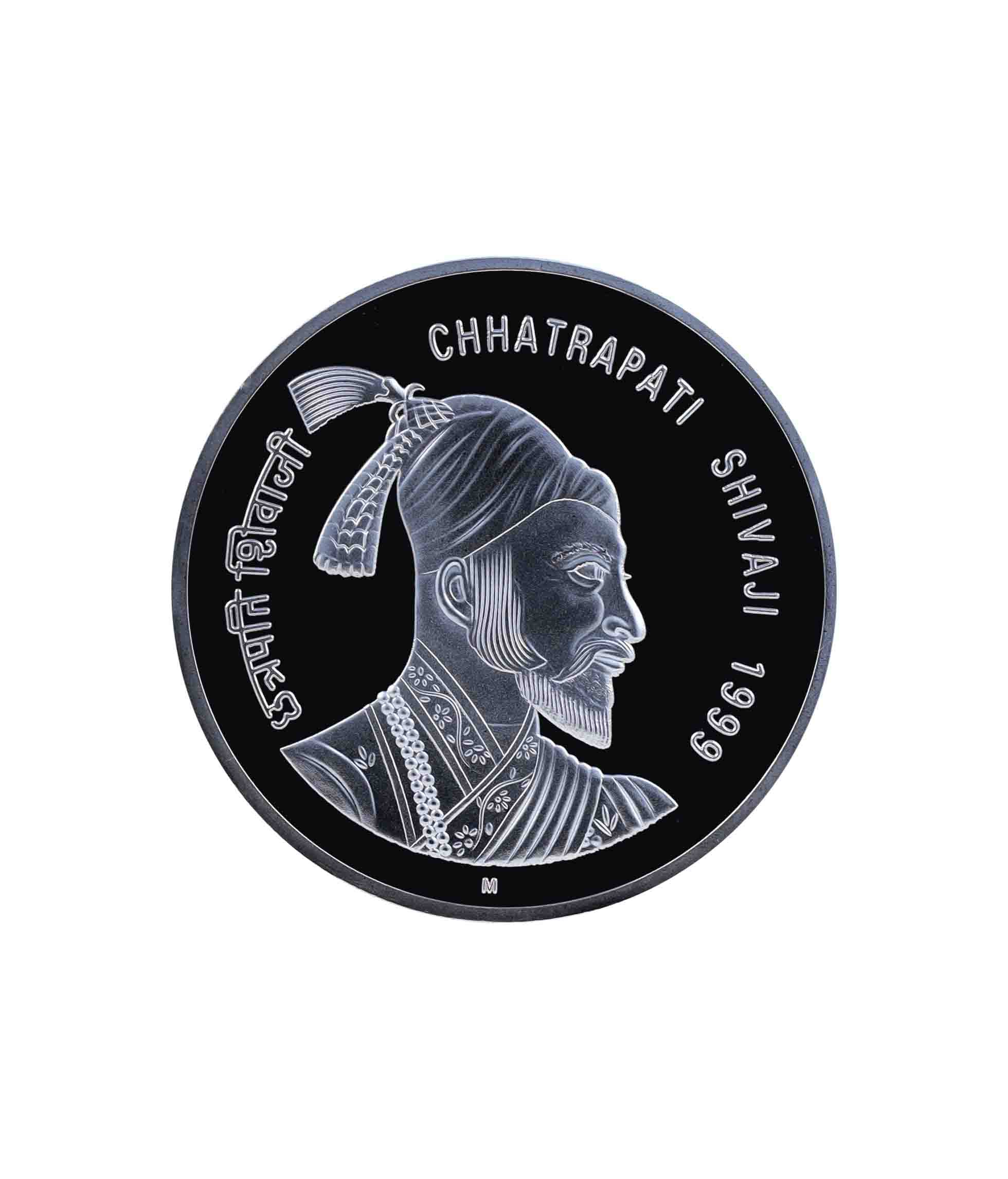 Chhatrapati Shivaji - 100 Rupees Coin (Commemorative Issue) Chhatrapati Shivaji - 100 Rupees Coin (Commemorative Issue)