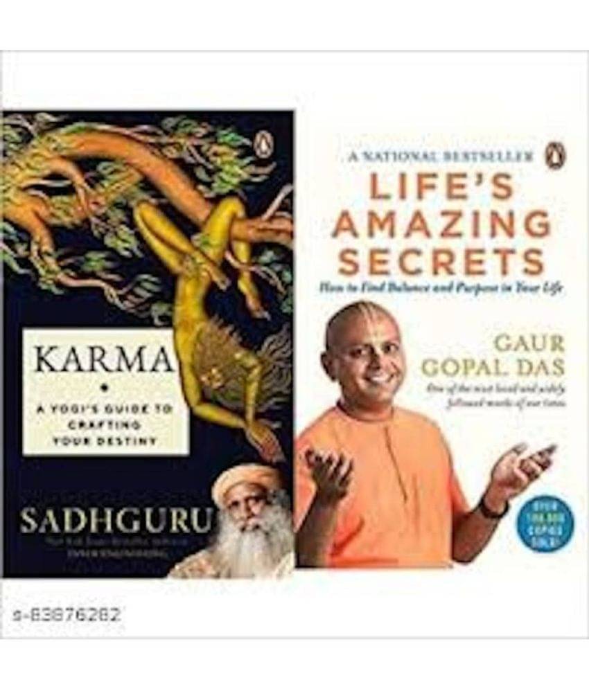 Combo Of 2( Karma + Life's Amazing Secrets) (Paperback, SADHGURU AND GAUR GOPAL DAS Combo Of 2( Karma + Life's Amazing Secrets) (Paperback, SADHGURU AND GAUR GOPAL DAS