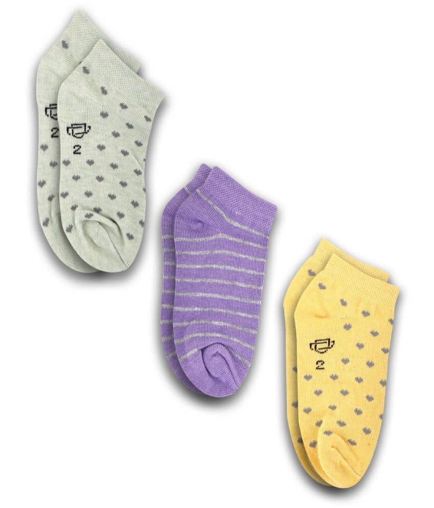 Dollar Socks Multicolor Cotton Blend Boy's Ankle Length Socks ( Pack of 3 ) - Socks | Buy online on ZillyBuy