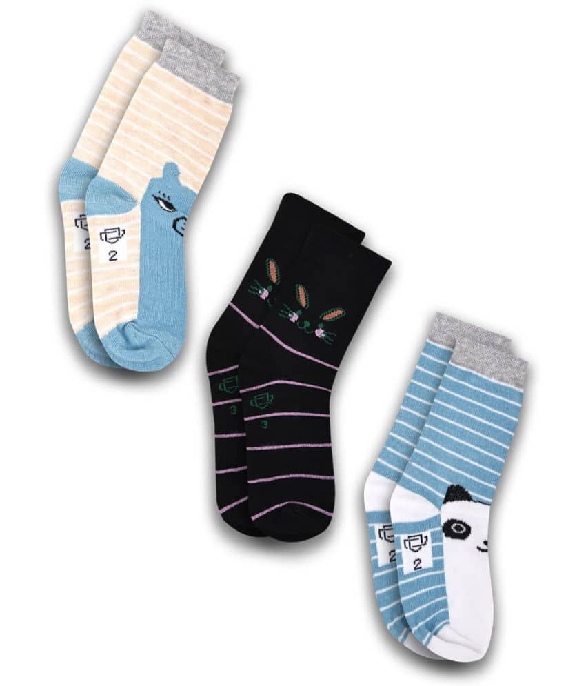 Dollar Socks Multicolor Cotton Blend Boy's Ankle Length Socks ( Pack of 3 ) - Socks | Buy online on ZillyBuy