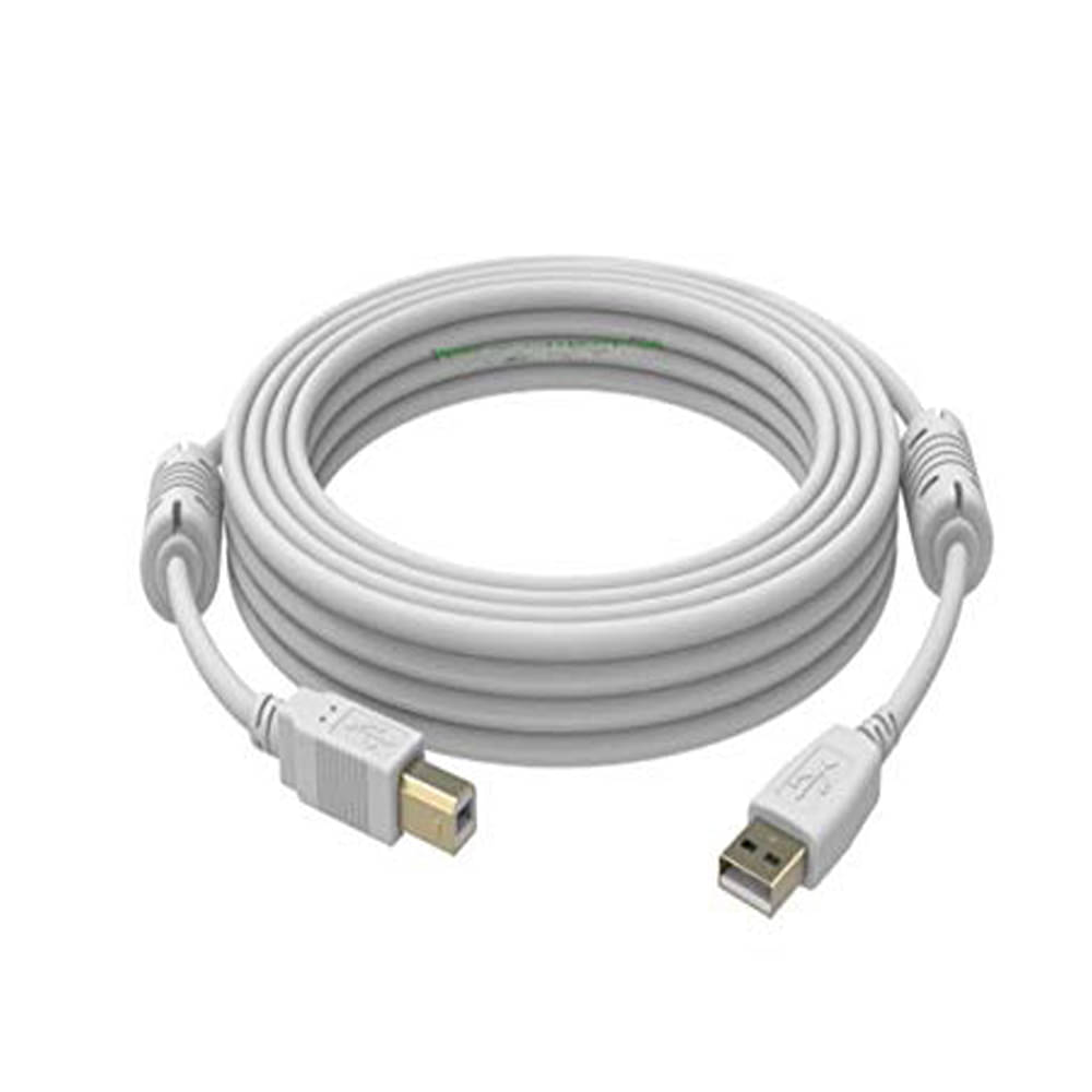     			EKRAJ 1.5m Printer Cable USB A Male to B Male Printer, Scanner Cable - White