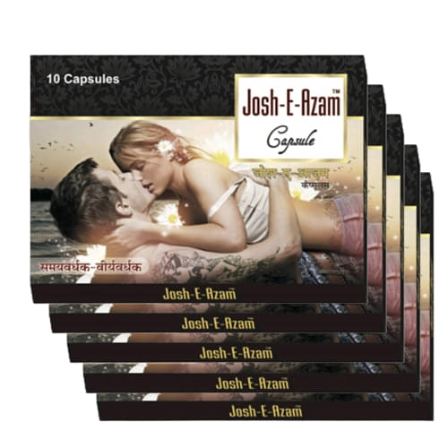 G&G Josh E Azam Herbal Capsule Pack of 10x5=50no.s For Men G&G Josh E Azam Herbal Capsule Pack of 10x5=50no.s For Men