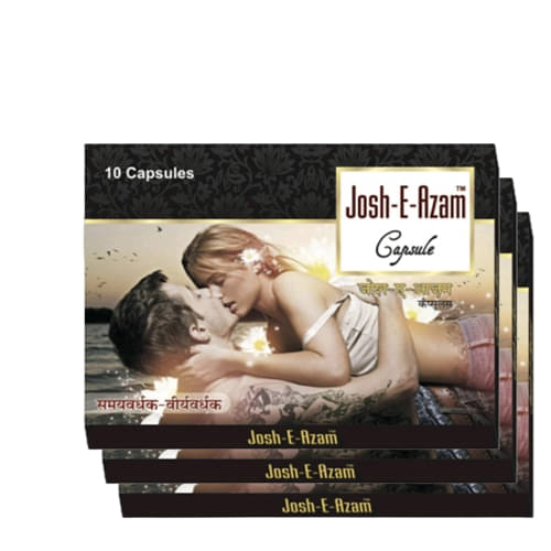     			G&G Josh E Azam Herbal Capsule Pack of 10x3=30no.s For Men
