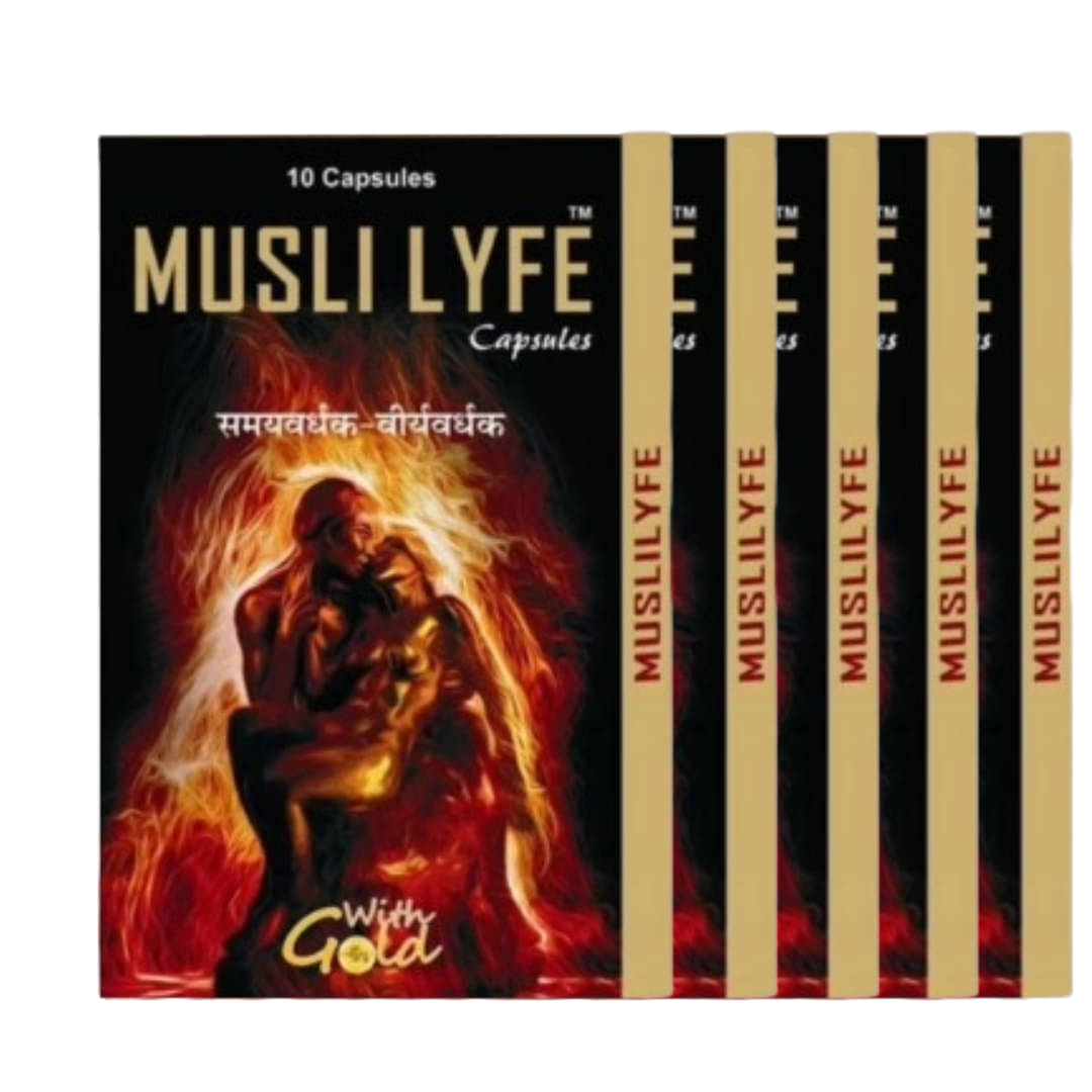     			G&G Musli Lyfe Herbal Capsule Pack of 10x5=50no.s For Men