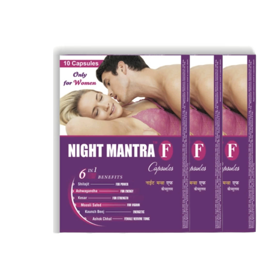     			G&G Night Mantra F Herbal Capsule Pack of 10x3=30no.s For Men