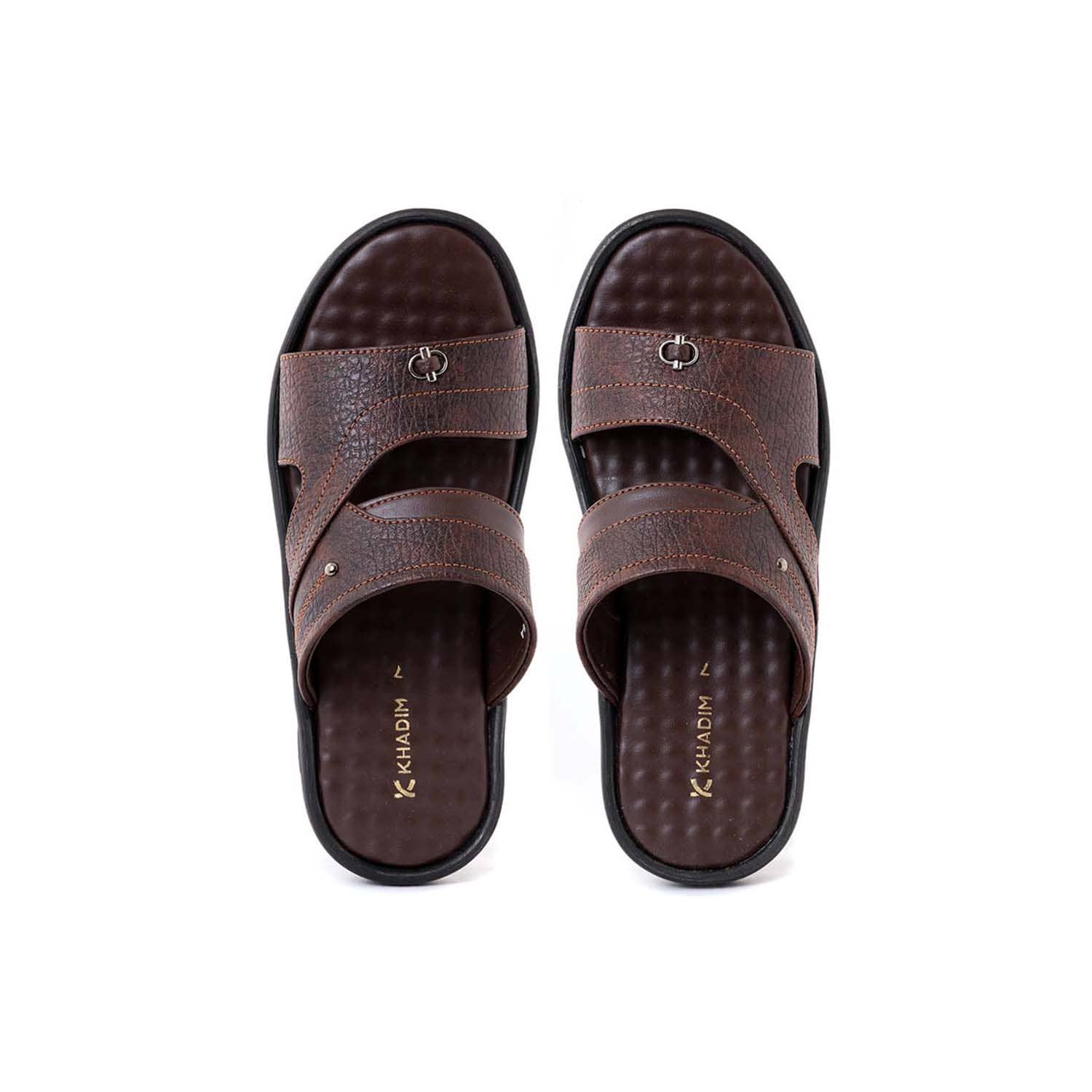KHADIM - Brown Men's Floater Sandals