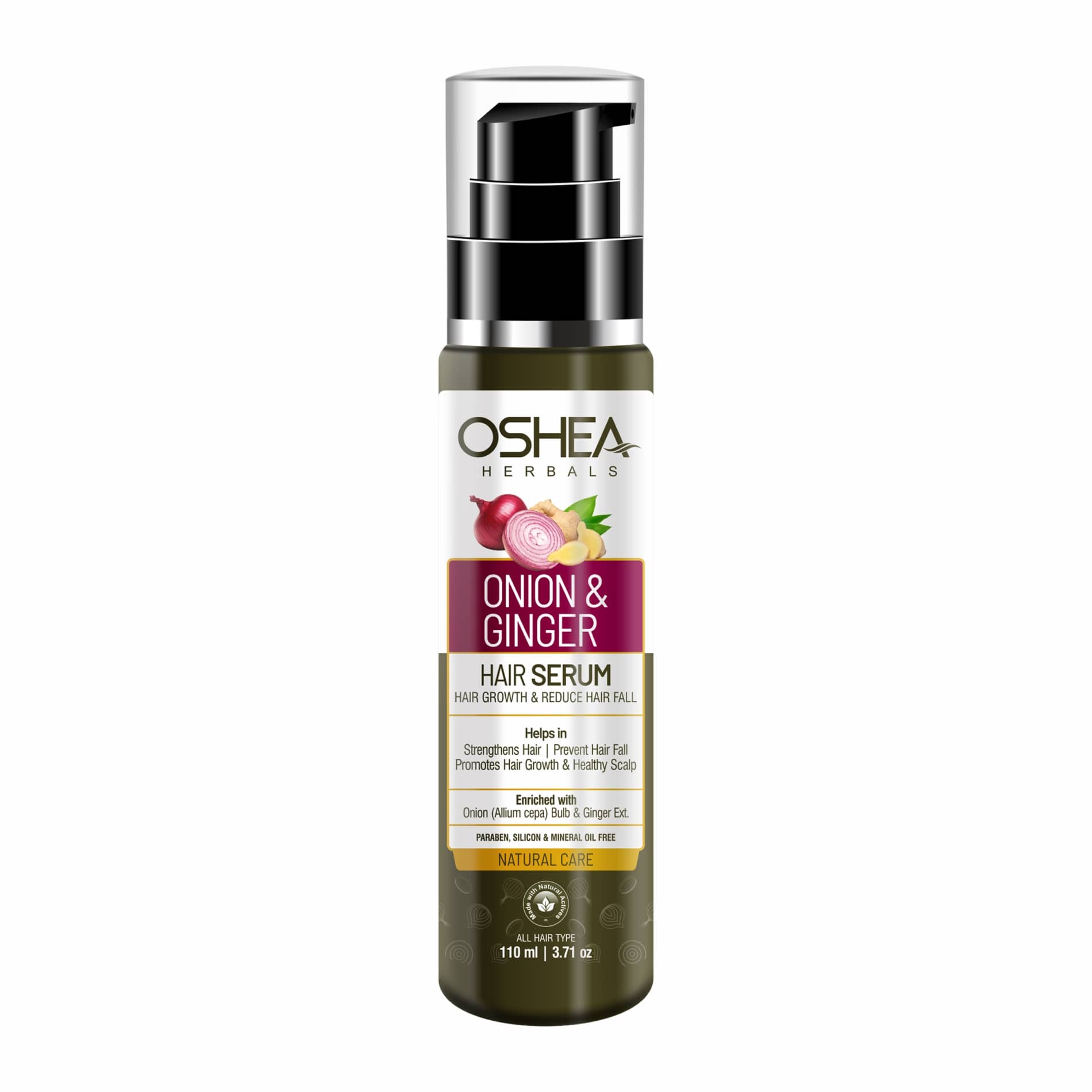 Oshea Herbals Onion And Ginger Hair Serum 110Milliliters