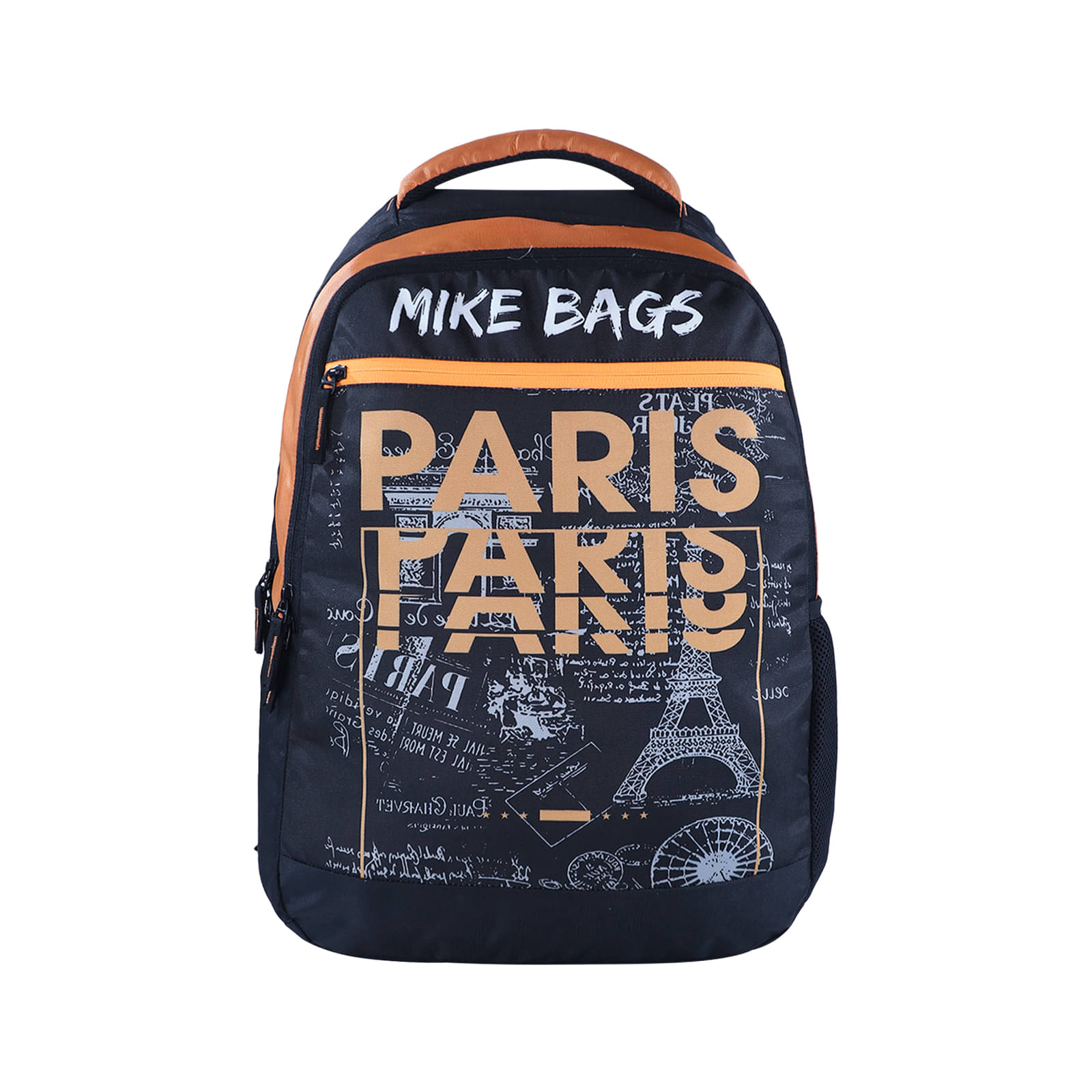     			mikebags 27 Ltrs Black Polyester College Bag