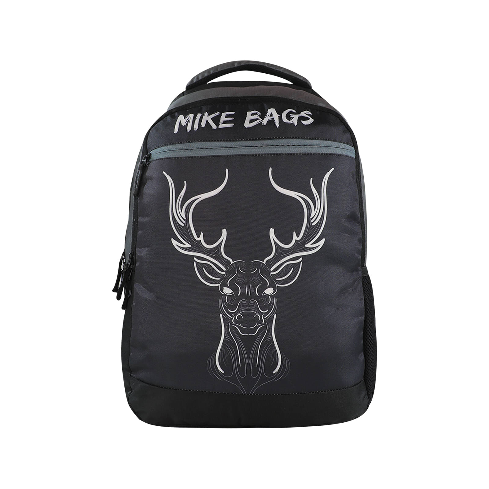     			mikebags 27 Ltrs Black Polyester College Bag