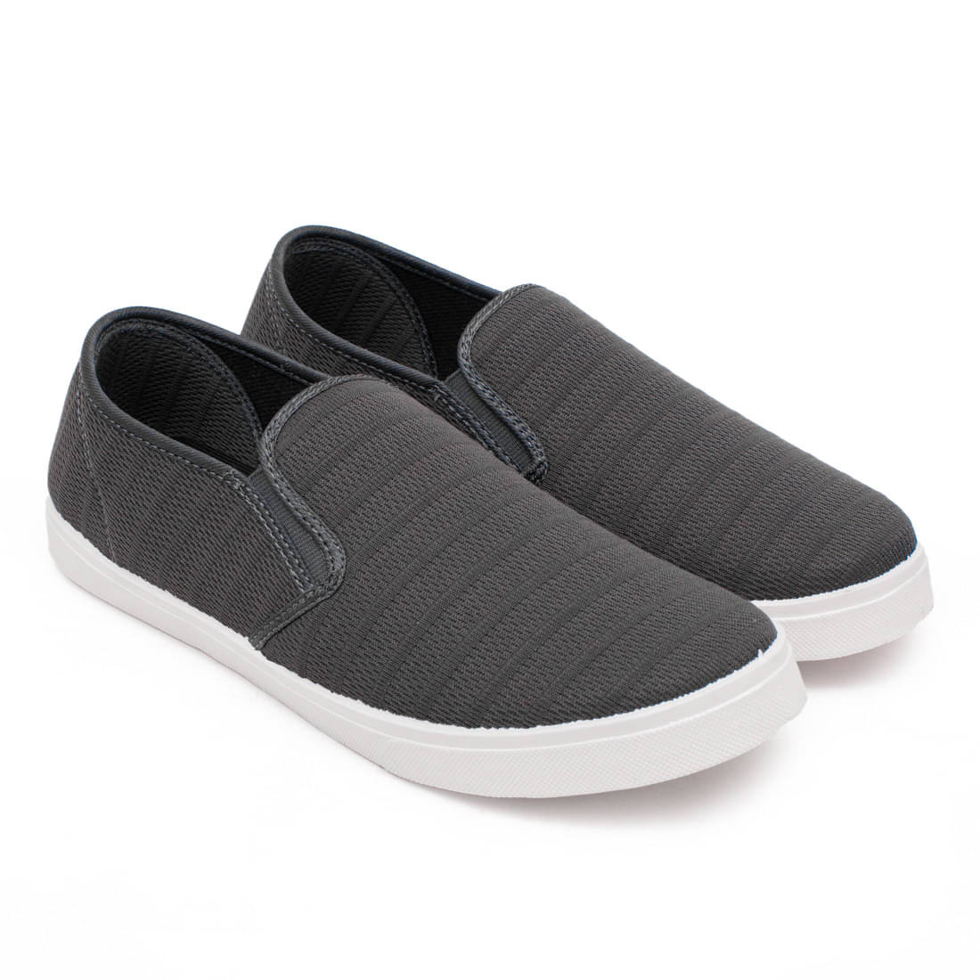 ASIAN M-2025N Grey Men's Slip-on Shoes ASIAN M-2025N Grey Men's Slip-on Shoes