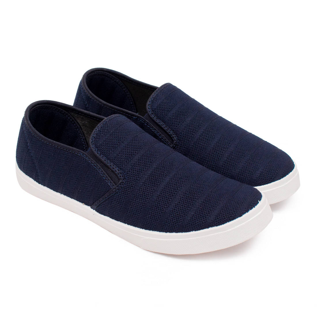     			ASIAN M-2025N Navy Blue Men's Slip-on Shoes