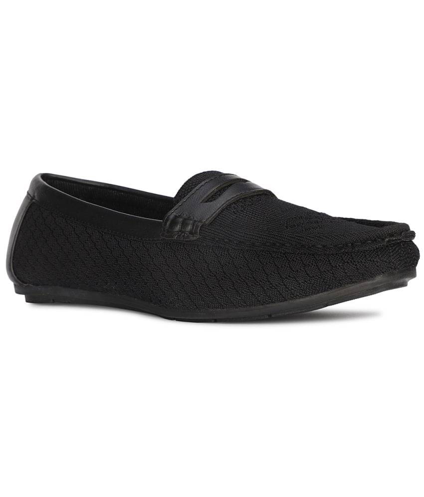     			Bata Black Women's Loafers