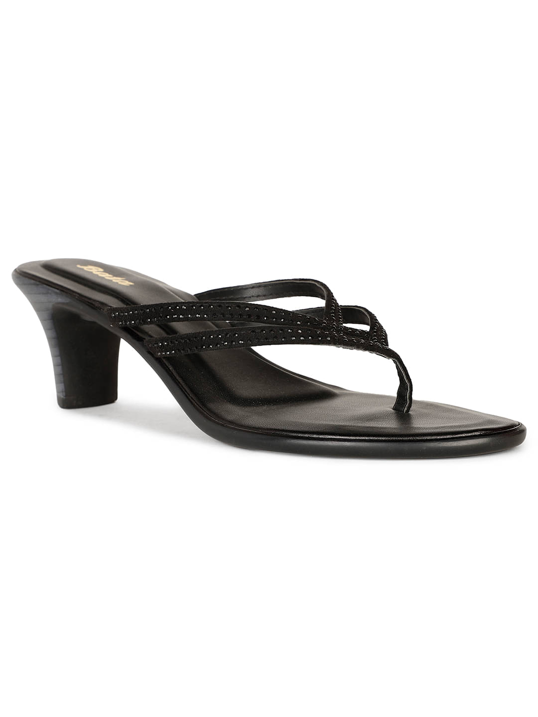     			Bata Black Women's Sandal Heels