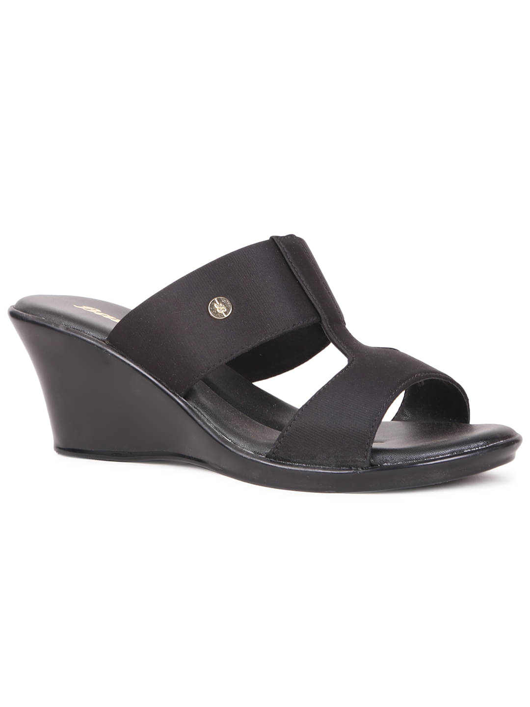     			Bata Black Women's Sandal Heels