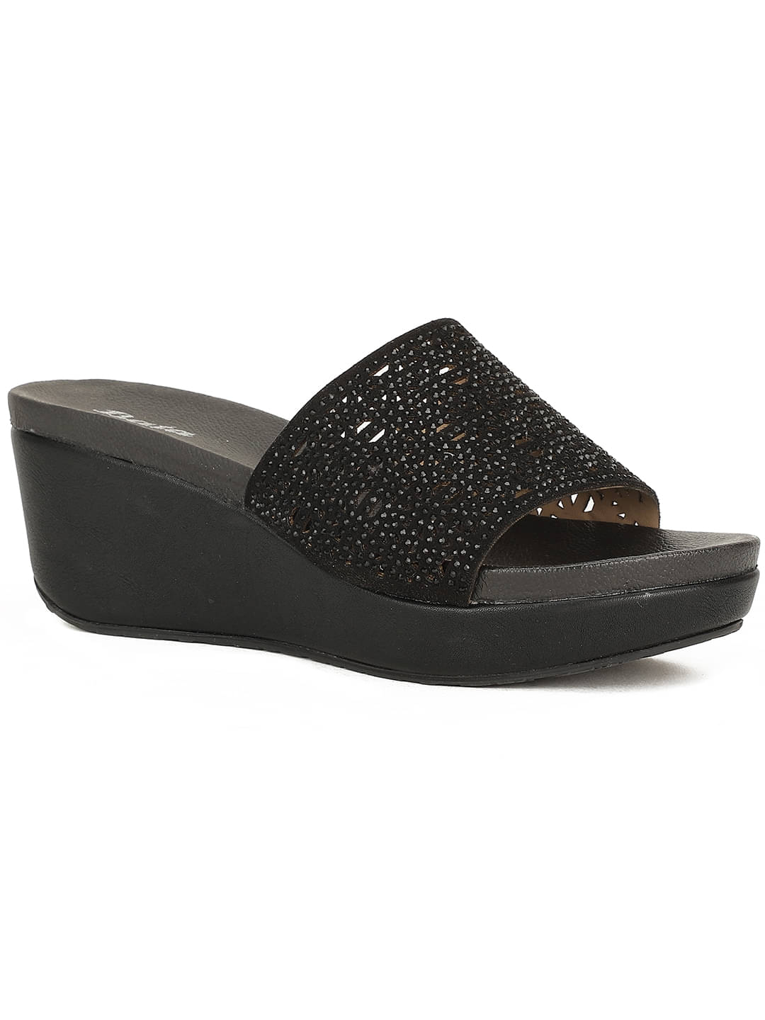 Bata Black Women's Sandal Heels Bata Black Women's Sandal Heels
