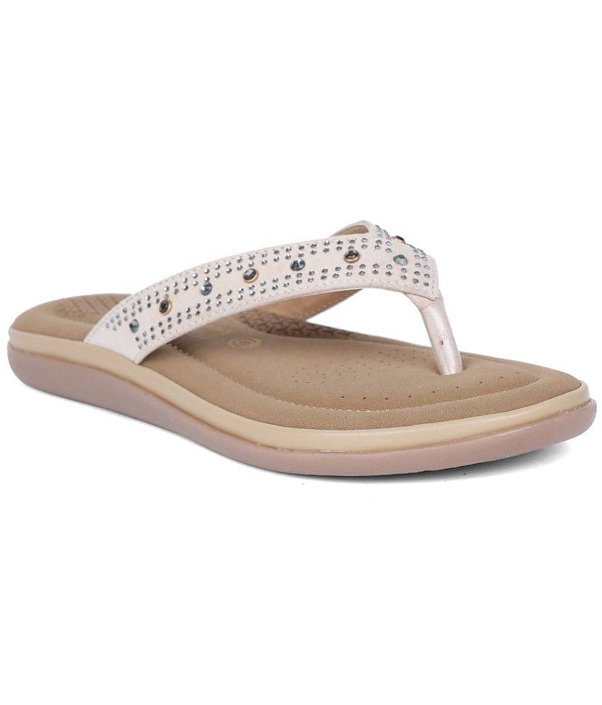     			Bata Comfit Beige Women's Flats
