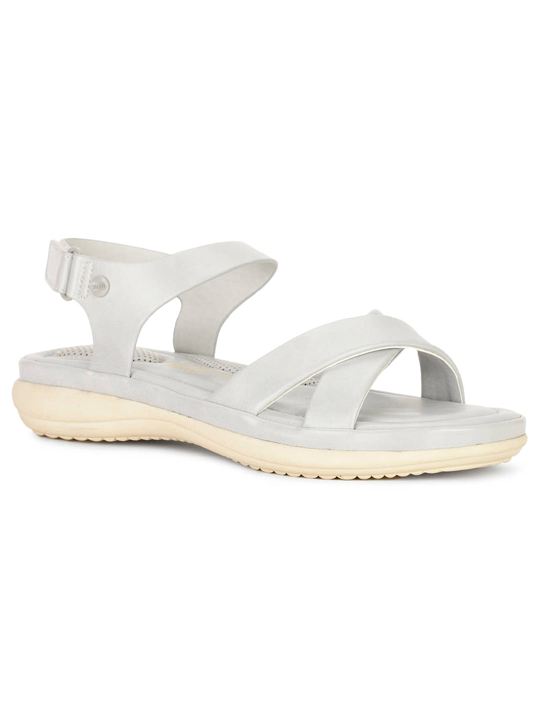 Bata Comfit Gray Women's Flats
