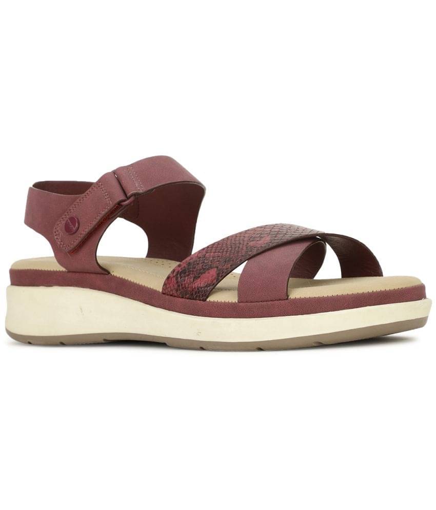 Bata Comfit Maroon Women's Flats Bata Comfit Maroon Women's Flats