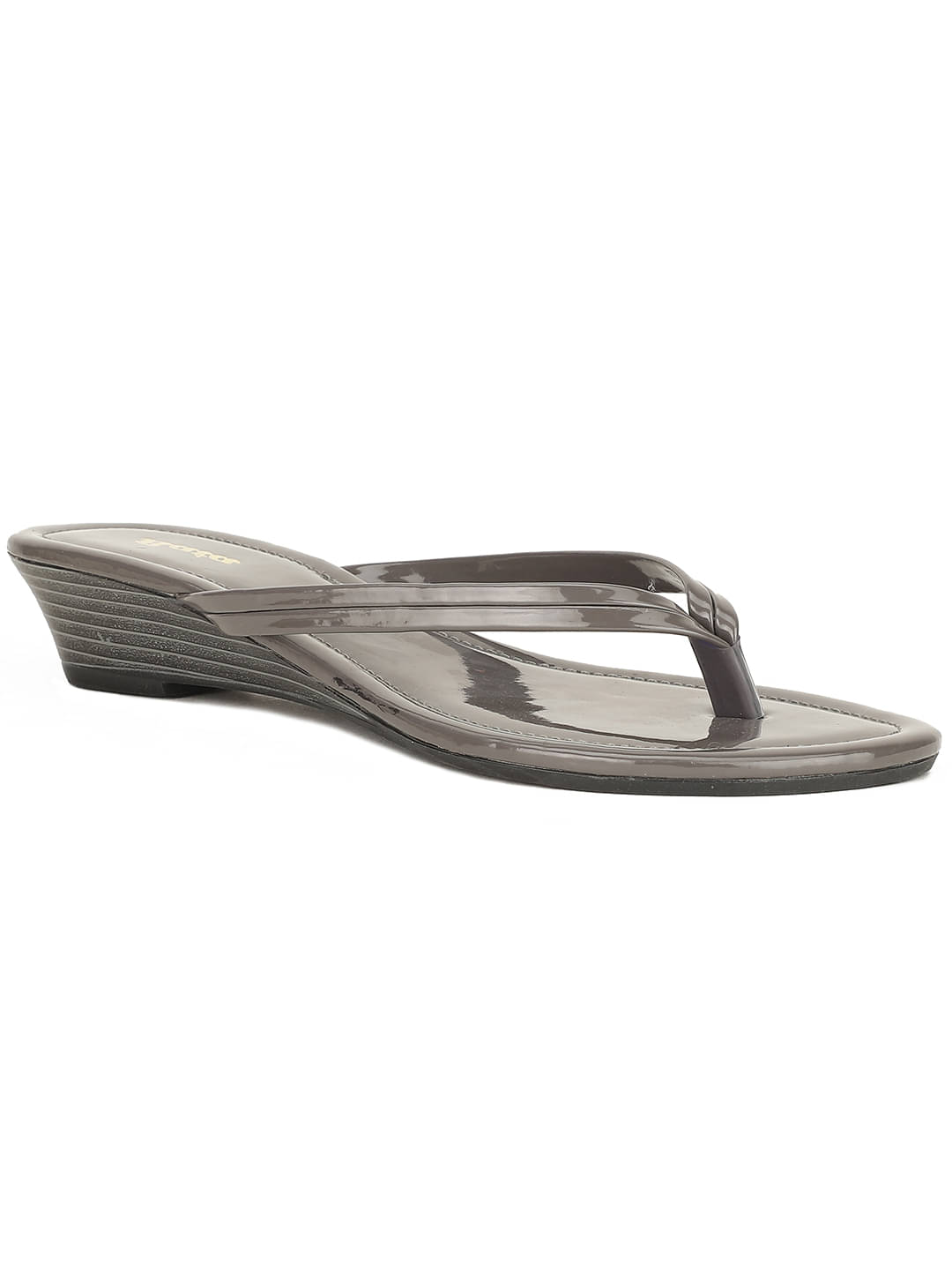     			Bata Gray Women's Flats