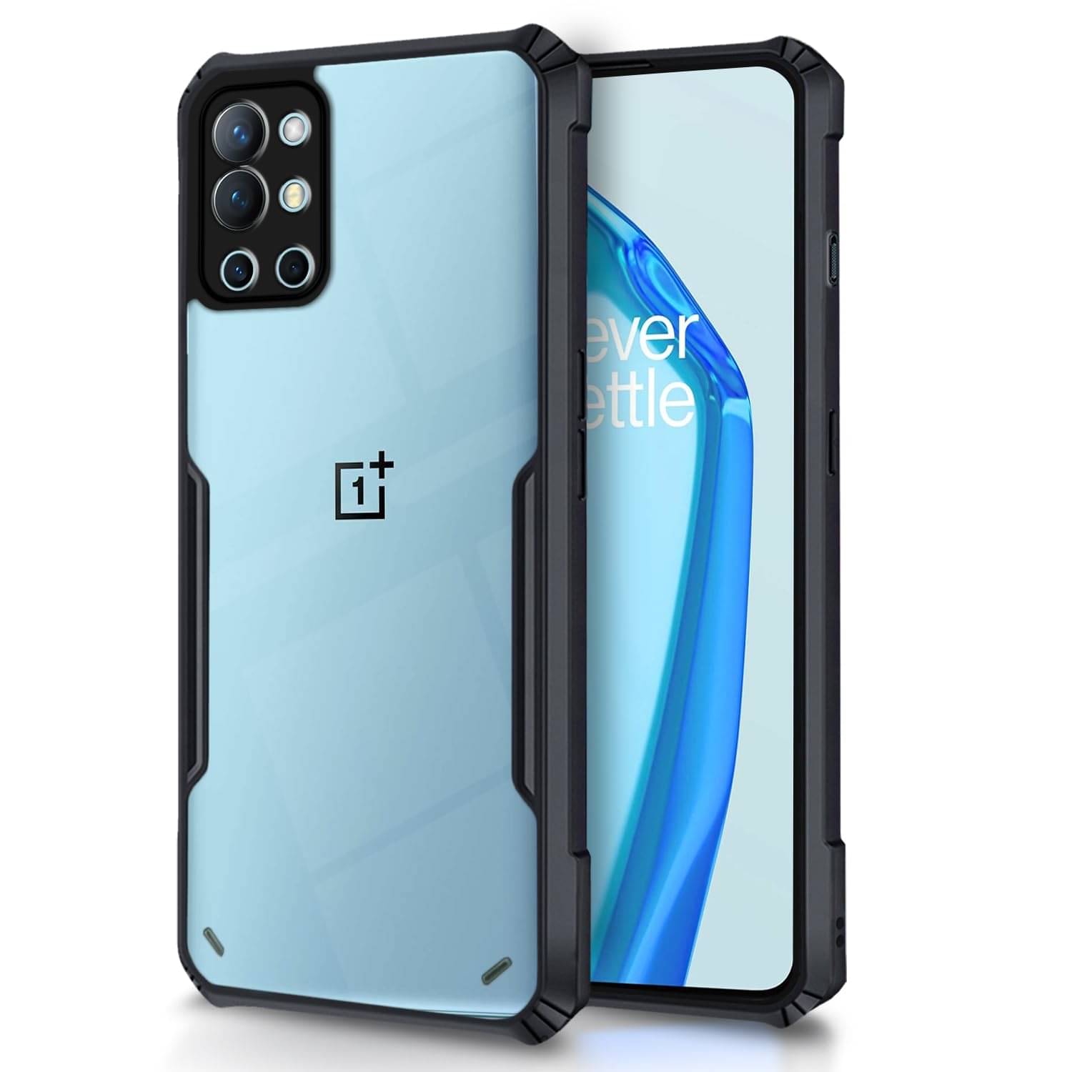 Case Vault Covers Shock Proof Case Compatible For Polycarbonate OnePlus 9R ( Pack of 1 ) Case Vault Covers Shock Proof Case Compatible For Polycarbonate OnePlus 9R ( Pack of 1 )