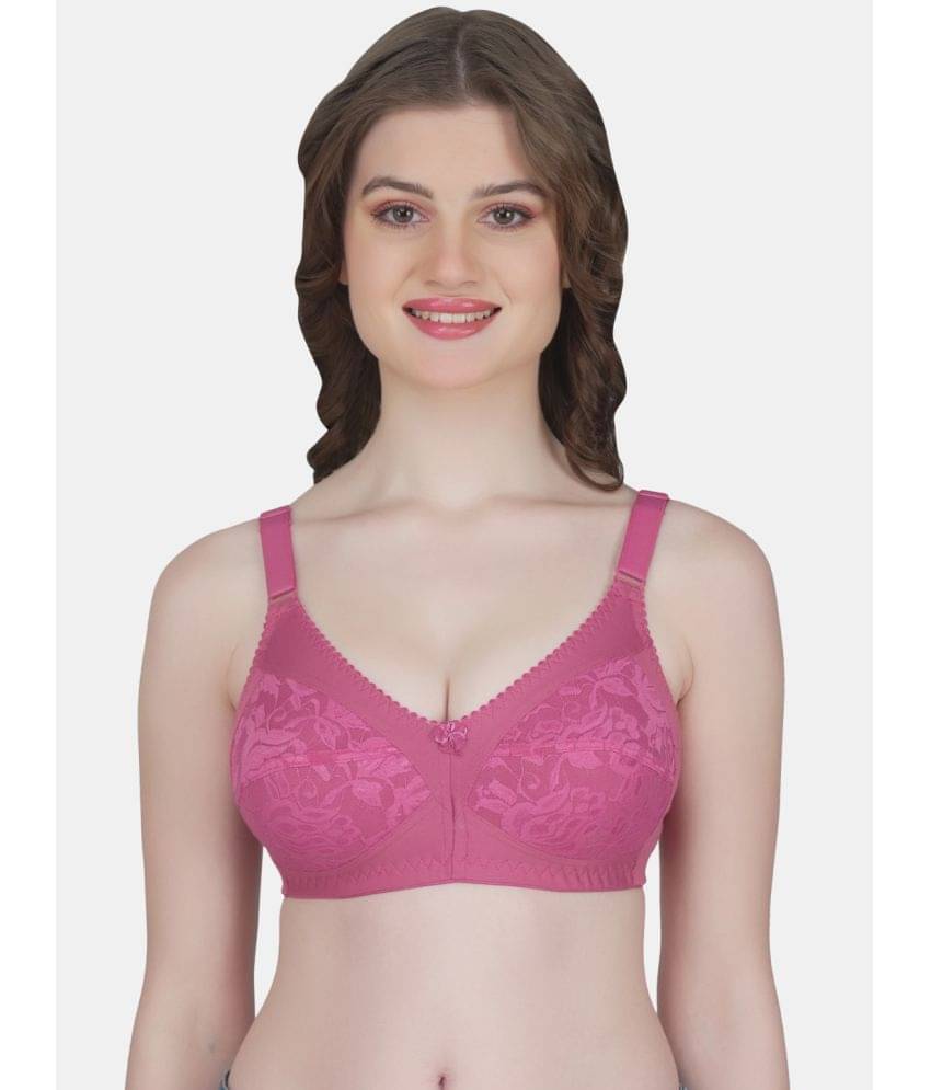 Eve's Beauty Cotton Blend Women's Everyday Bra ( Maroon ) Eve's Beauty Cotton Blend Women's Everyday Bra ( Maroon )