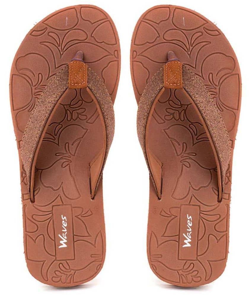 KHADIM Brown Women's Slipper