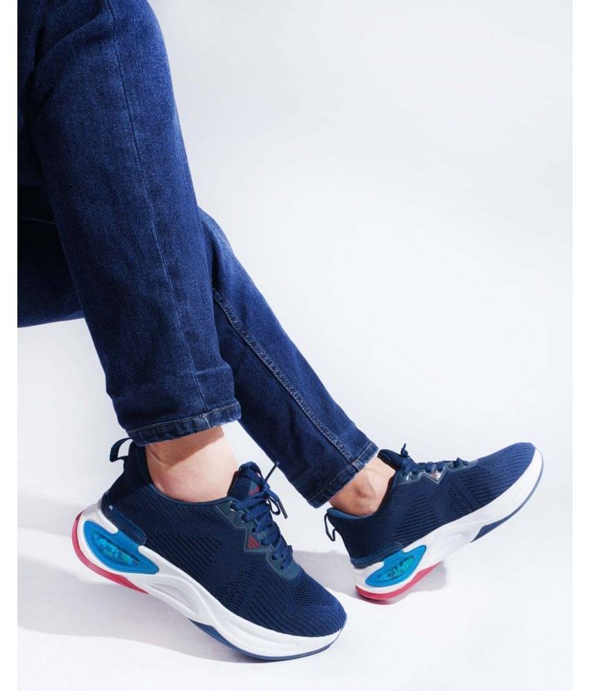     			Lakhani Aashirwad E-1304-Teal Blue-Red Blue Men's Lifestyle Shoes
