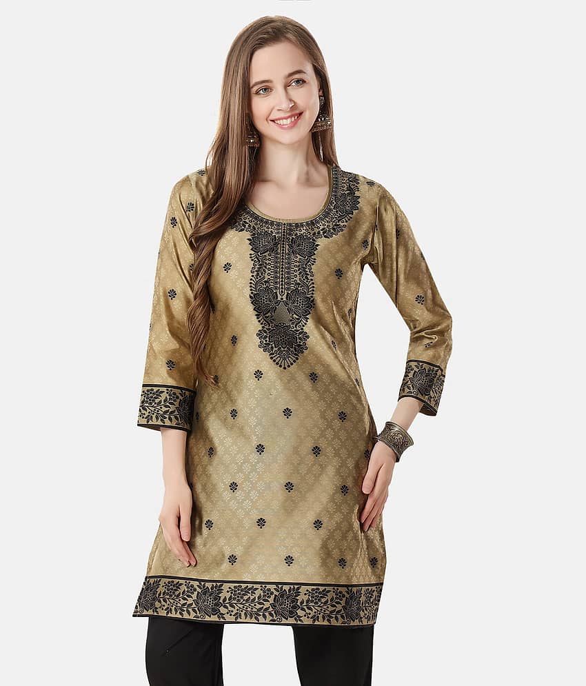 Art Silk Short Kurti For Women (Pack of 1) - Kurtis, Tunics | Buy online on ZillyBuy
