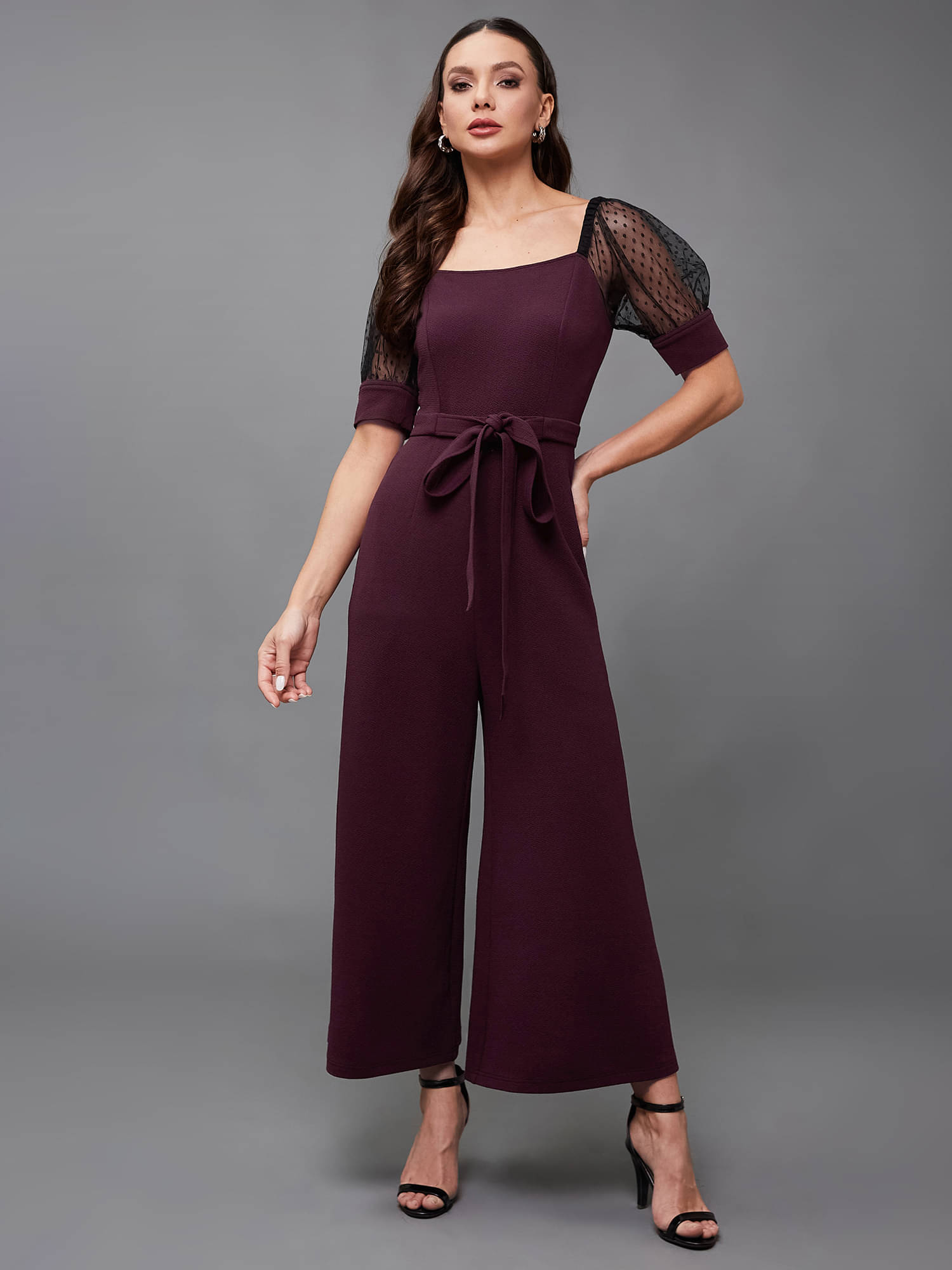     			Miss Chase Purple Polyester Regular Fit Women's Jumpsuit ( Pack of 1 )