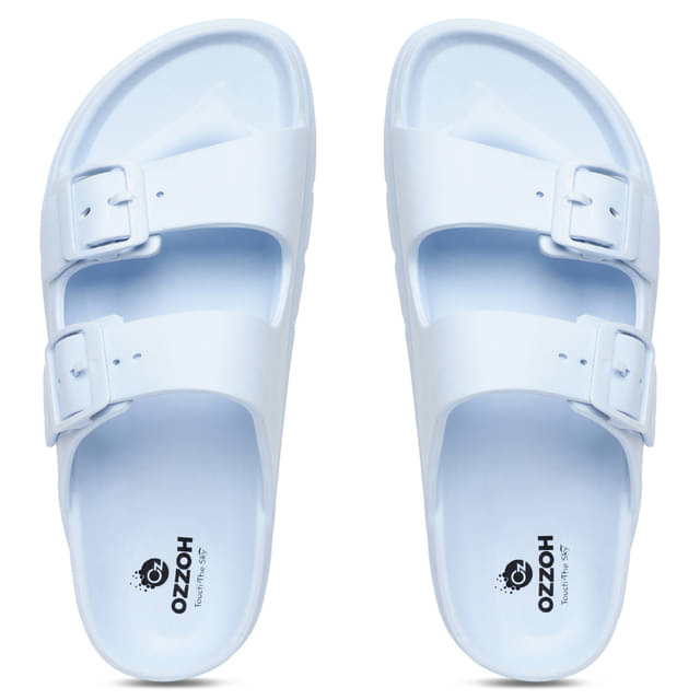     			OZZOH Light Blue Women's Slide