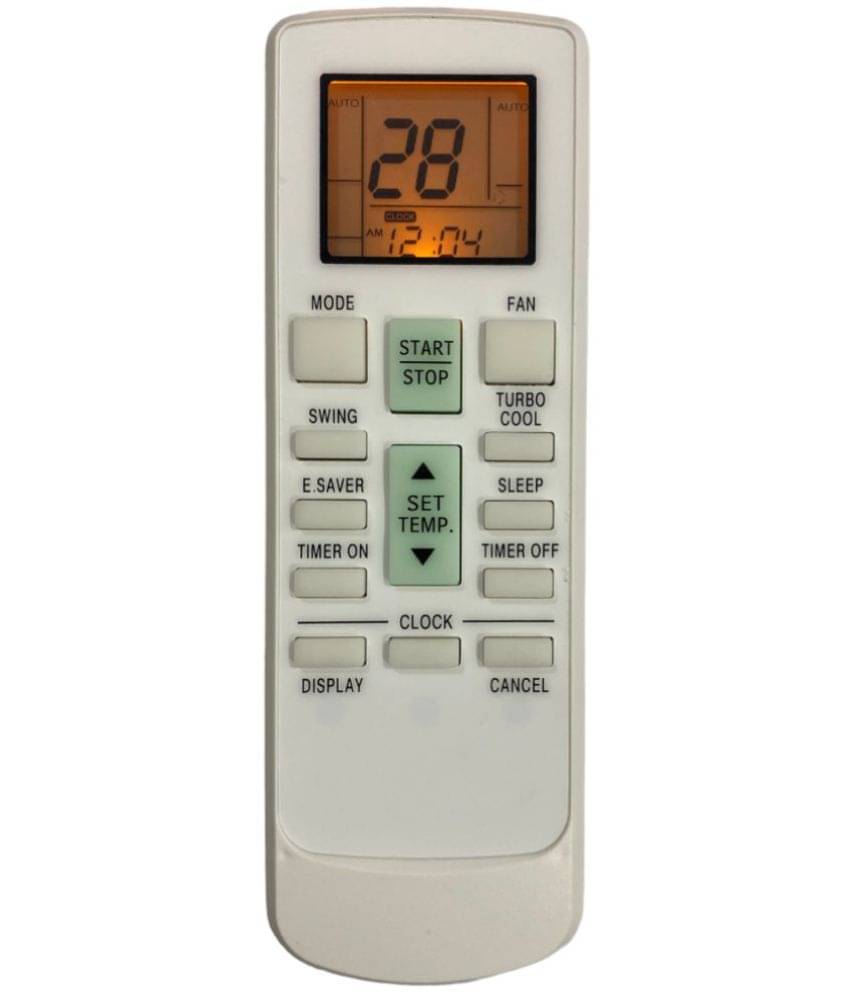     			Upix Compatible Sansui AC Remote No. 231 (with Backlight)