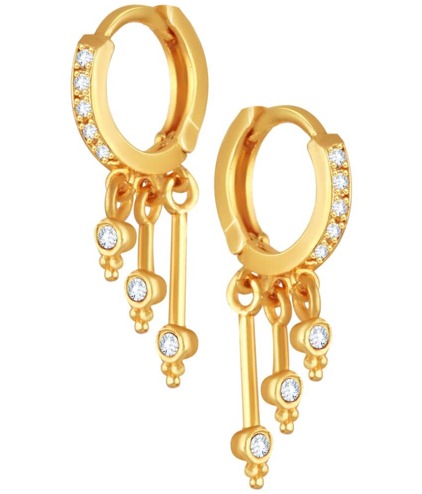 VIVASTRI White Drop Earrings ( Pack of 1 ) - Earrings | Buy online on ZillyBuy