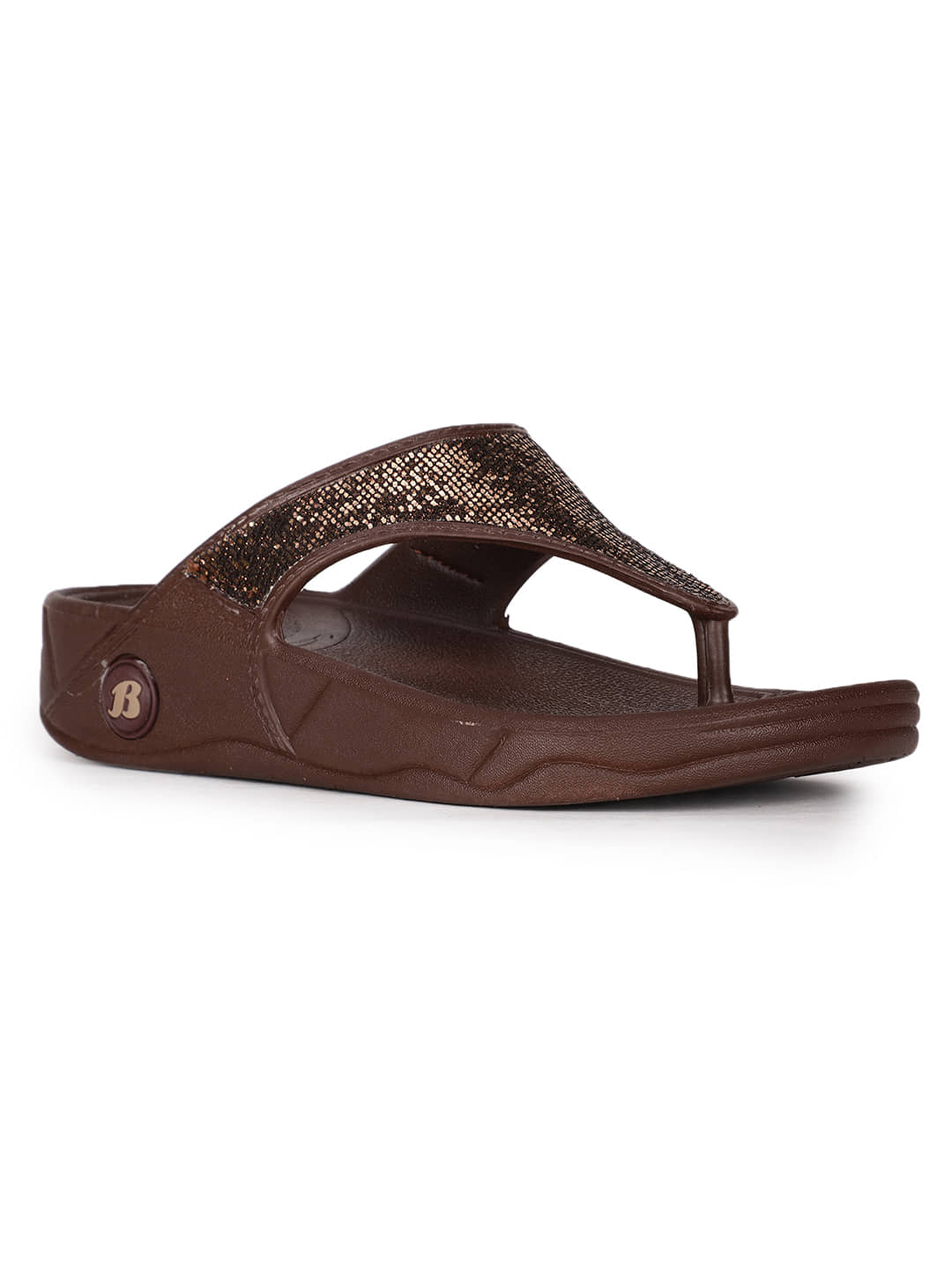 Bata Brown Women's Flats