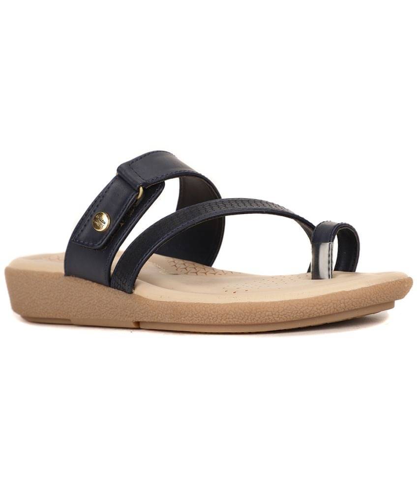 Bata Comfit Navy Women's Flats     			Bata Comfit Navy Women's Flats