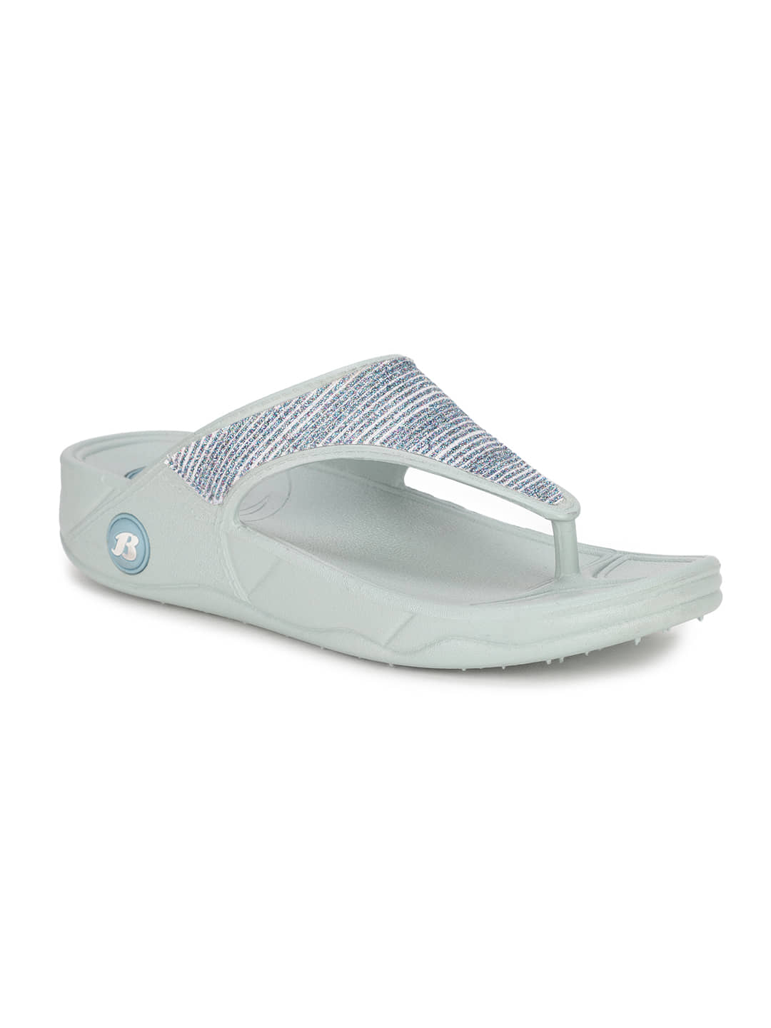 Bata Light Blue Women's Flats