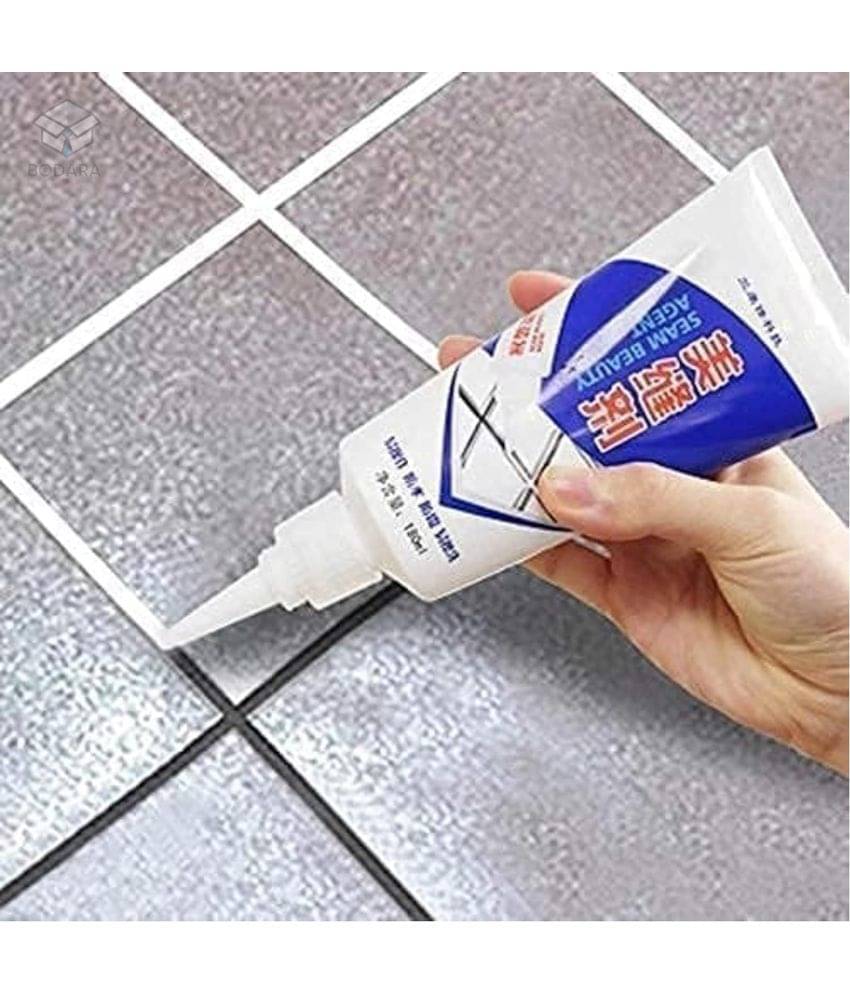     			Bhavyta Tiles Sink Gap Filler Metal Polish Paste Waterproof Tile Gap Crack Grout Filler 180 mL