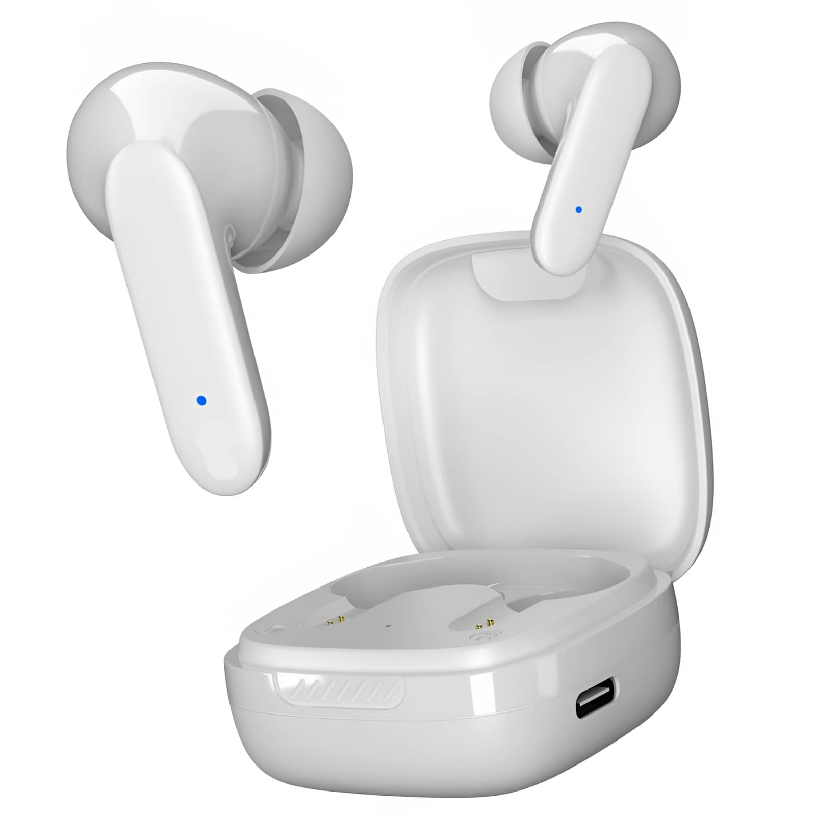     			COREGENIX Buds Prima Bluetooth True Wireless (TWS) In Ear 20 Hours Playback Low Latency IPX4(Splash & Sweat Proof) White