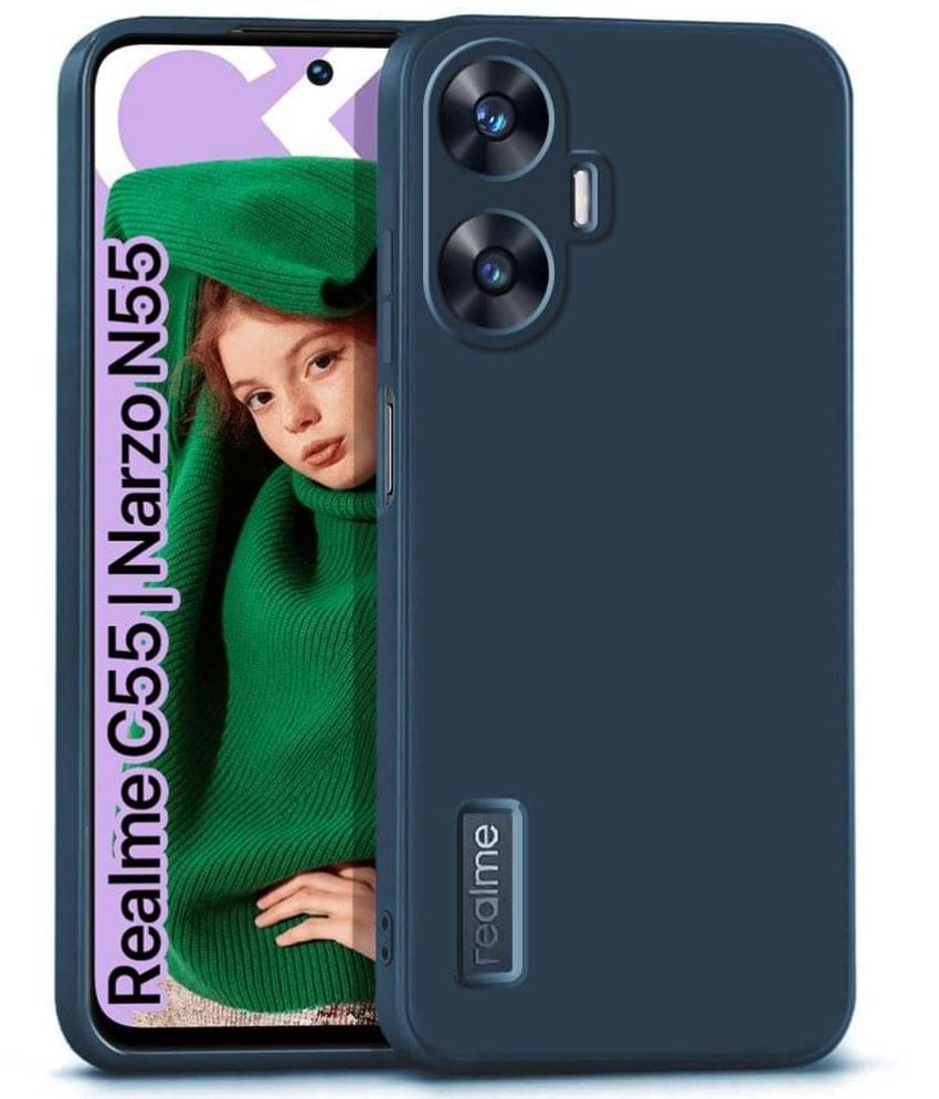 Case Vault Covers Silicon Soft cases Compatible For Silicon Realme C55 ( Pack of 1 ) Case Vault Covers Silicon Soft cases Compatible For Silicon Realme C55 ( Pack of 1 )